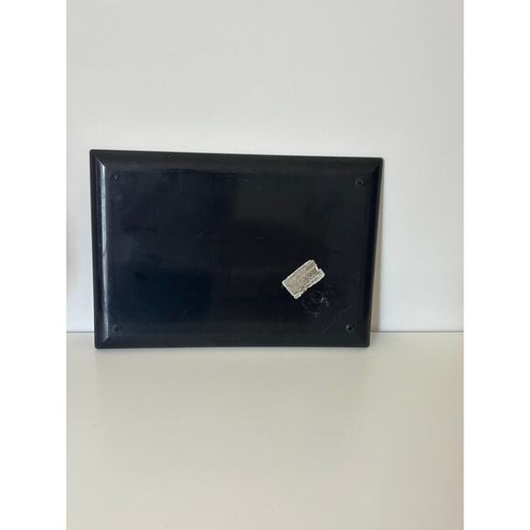 Couroc of Monterey "Swan Boats Of Boston" Mid-Century Inlaid Brass Wood Tray - Picture 4 of 6